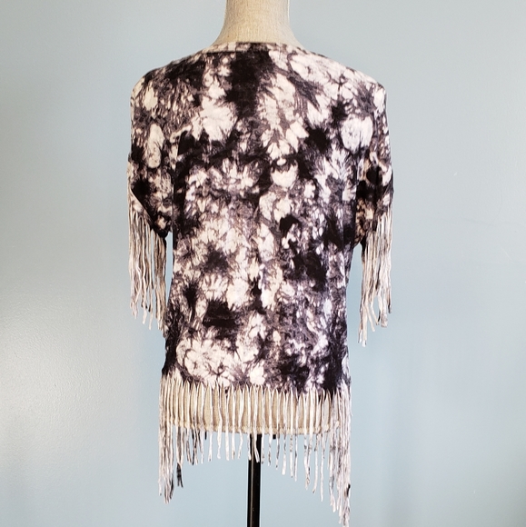 Michael Kors | Tie Dye Fringe Shirt - Picture 2 of 4